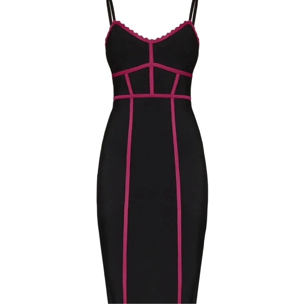BCBGMaxAzria Midi Dress - Picture 1 of 12